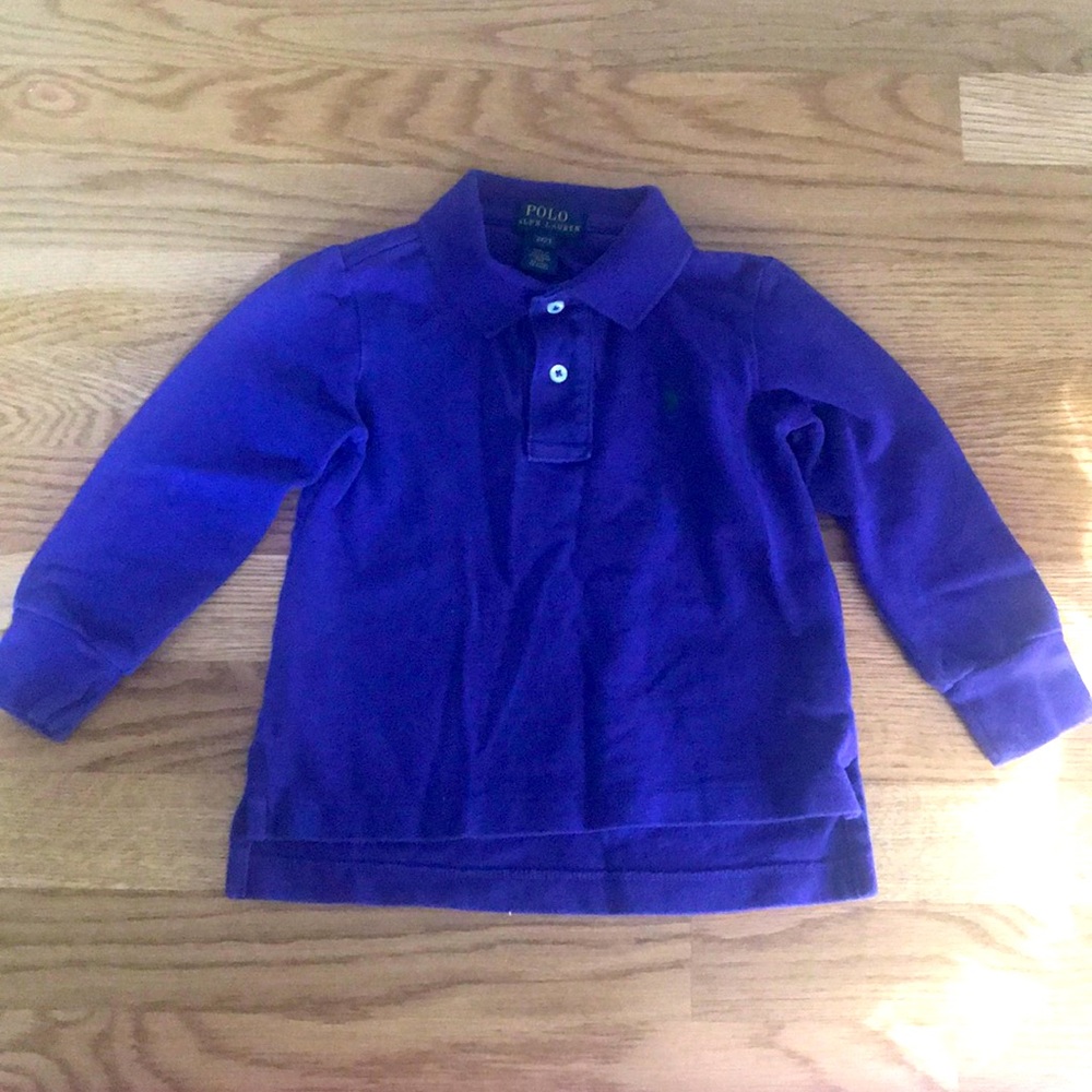 Polo by Ralph Lauren 2T purple with green logo